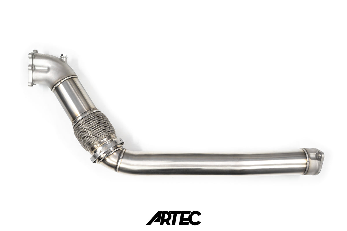 日産 RB25用 4インチから3.5インチ鋳造ダウンパイプ&ミッドパイプ