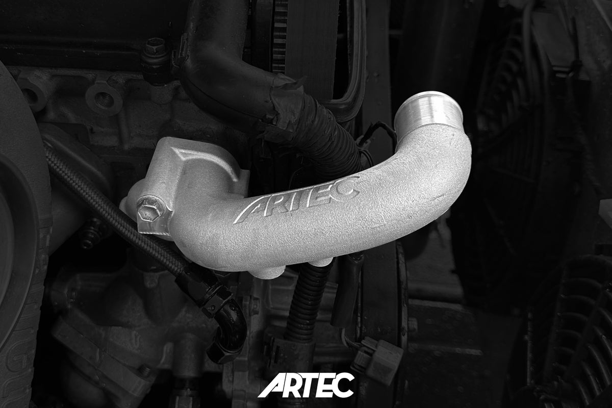 トヨタ 2JZ-GTE アッパーウォーターアウトレットパイプ